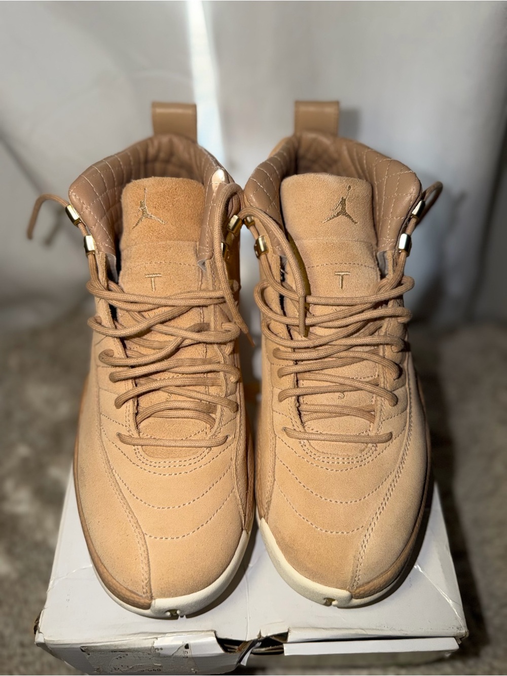 Air Jordan 12 Retro 'Vachetta Tan' (Women's) 8.5 - Picture 4 of 9
